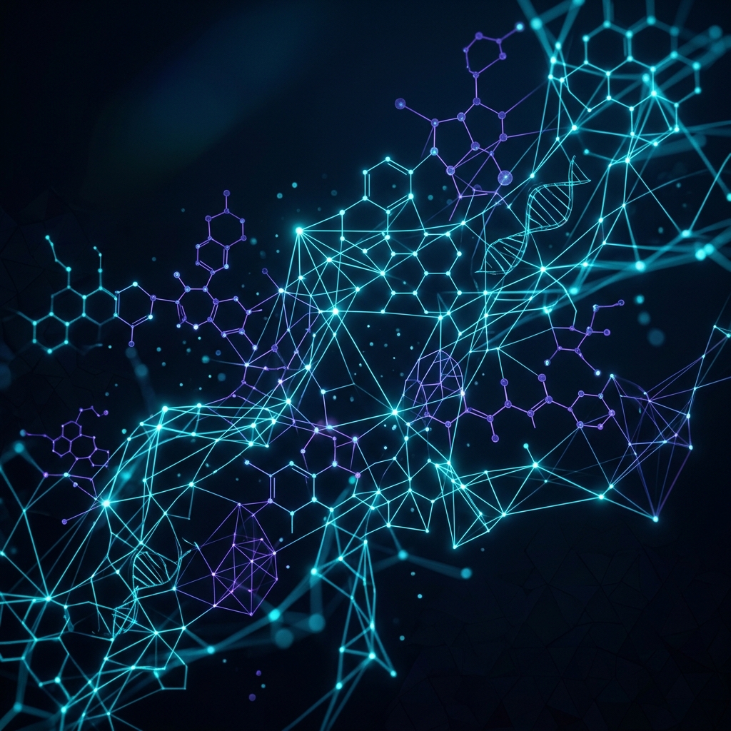 Biomedical abstract background